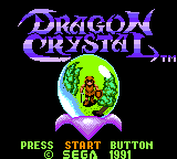 Dragon Crystal screenshot 3 for Sega Game Gear